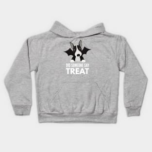 English Bull Terrier Halloween Trick or Treat Kids Hoodie